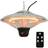 OutSunny 1500W Patio Heater Outdoor Ceiling Mounted Aluminium Halogen Electric Hanging Heating Light