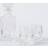 John Lewis Paloma Opera Crystal Glass 750ml Decanter & 2 Tumblers Gift Clear Bar Set