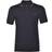 Fred Perry Short Sleeve Twin Tipped Polo Shirt - Black Burnt Red