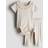H&M Beige 2-Piece Pointelle Cotton Set - Beige