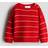 H&M Girls Pointelle Knit Cotton Jumper - Red