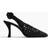 H&M Flätade Slingbacks I Canvas - Svart