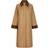 Neo Noir Anneli Cord Coat Dam Trenchcoats - Dark Tan