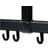 Sealskin Duschvorhangstangen-Set Easy-Roll Schwarz