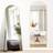 Melodieux Large Freestanding 147 x 44 cm Floor Mirror 44x147cm