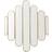 Dunelm Vivian Gold Effect Wall Mirror 75x87cm