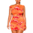 Shein Plus Womens Summer Print Elegant Country Holiday Date Beach Womens Short Dress