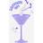Pelcasa Ouiisomething Blue/White Poster 21x30cm