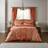 Dorma Chinoiserie and Pillowcase Set Duvet Cover Orange (200x137cm)