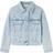 Name It Mila Regular Fit Denim Jacket - Light Blue Bleached Denim (13237177)