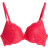 Cubus Push Up Bra with Lace - Red