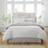 Dorma 500 Thread Count Duvet Cover Silver (200x135cm)