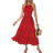 Shein Summer Holiday Solid Color Textured Backless Dress