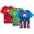 Marvel Boys pack avengers t-shirts kids captain america hulk iron man dress up tops