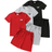 Shein Young Boy Summer New Arrival Casual Short Sleeve MultiPiece Outfit