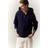 H&M Men Regular Fit Zip-through Hoodie - Blue