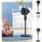 Homcom 12 Inch Floor Standing Fan with 3 Speed Settings