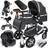 Kesser Loops 3 in 1 Asphalt Grey/Silver (Travel system)
