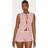 PrettyLittleThing Tomato Red Stripe Tie Front Extreme Shirred Top - Red