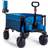 TIMBER RIDGE Beach Trolley Cart 100kg With Detachable Wide Wheels