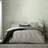 Yard Hebden Mélange Stripe Cotton Set Duvet Cover Black