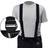 Büse Suspenders With Hooks - Black