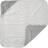 Leander Handduk Med Hoodie Woodland Cool Grey
