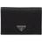 Prada Re-Nylon Saffiano Leather Passport Holder