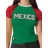 Shein WomenS Mexico Letter Print Slim Fit Round Neck Short Sleeve TShirt Summer