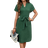 Shein A-Line Waist Belted Dress -
