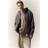 H&M Men Regular Fit Zip-through Hoodie - Grey