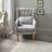Babymore Lux Nursing Rocking and Arm Chair Grey