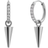 Edblad Peak Hoops Mini Sparkle