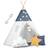 Nukido Children's Tipi Tent With String Light
