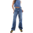 New Look Adalae Wide Leg Jean - Mid Blue