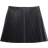 River Island faux leather pleated mini skirt in black