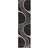 Dunelm Mirage Runner Mirage Black Black 60x230cm