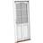 Sparvinduer FD1906 Yderdør Klart glas (75x158.5cm)