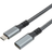 Plexgear Förlängningskabel USB-C 1 m 1m