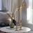 Olsen Home Bella Golden Fyrfadsstage 2stk