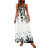 Shein Tropical Floral Print Spaghetti Strap Sexy Women Dress