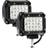 Kraumi LED-ljusramp 4 tum 10 cm 144 W 10 cm 10 500 LM 2 st