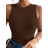 Shein Plus Women Simple Solid Sleeveless Tank Top