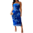 Shein Plus Womens Random Printed Strapless Dress