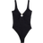 River Island Krinklad Baddräkt - Svart