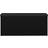 vidaXL Black Oak Wood 102 x 42 x 45 cm Storage Bench 102x45cm