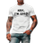 Shein Manfinity Homme Men's Short Sleeve T-Shirt With Slogan Print