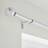 Dunelm Globe Extendable Metal Eyelet 210cm