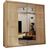 Sliding Wardrobes 4u OAK, 180 Dubna Double Wardrobe 180x217cm