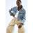 H&M Ladies Blue Denim Jacket - Blue